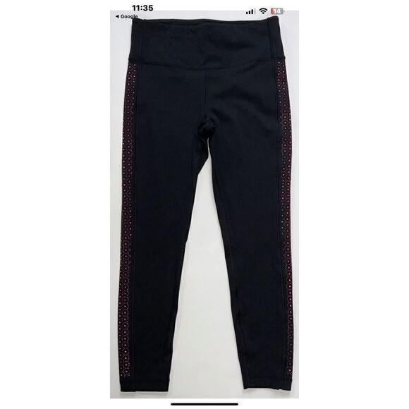 Lululemon Color Me Quick 7/8 tights size 6 - Picture 1 of 10
